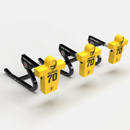 Rogers 3-Man Lev Football Blocking Sled