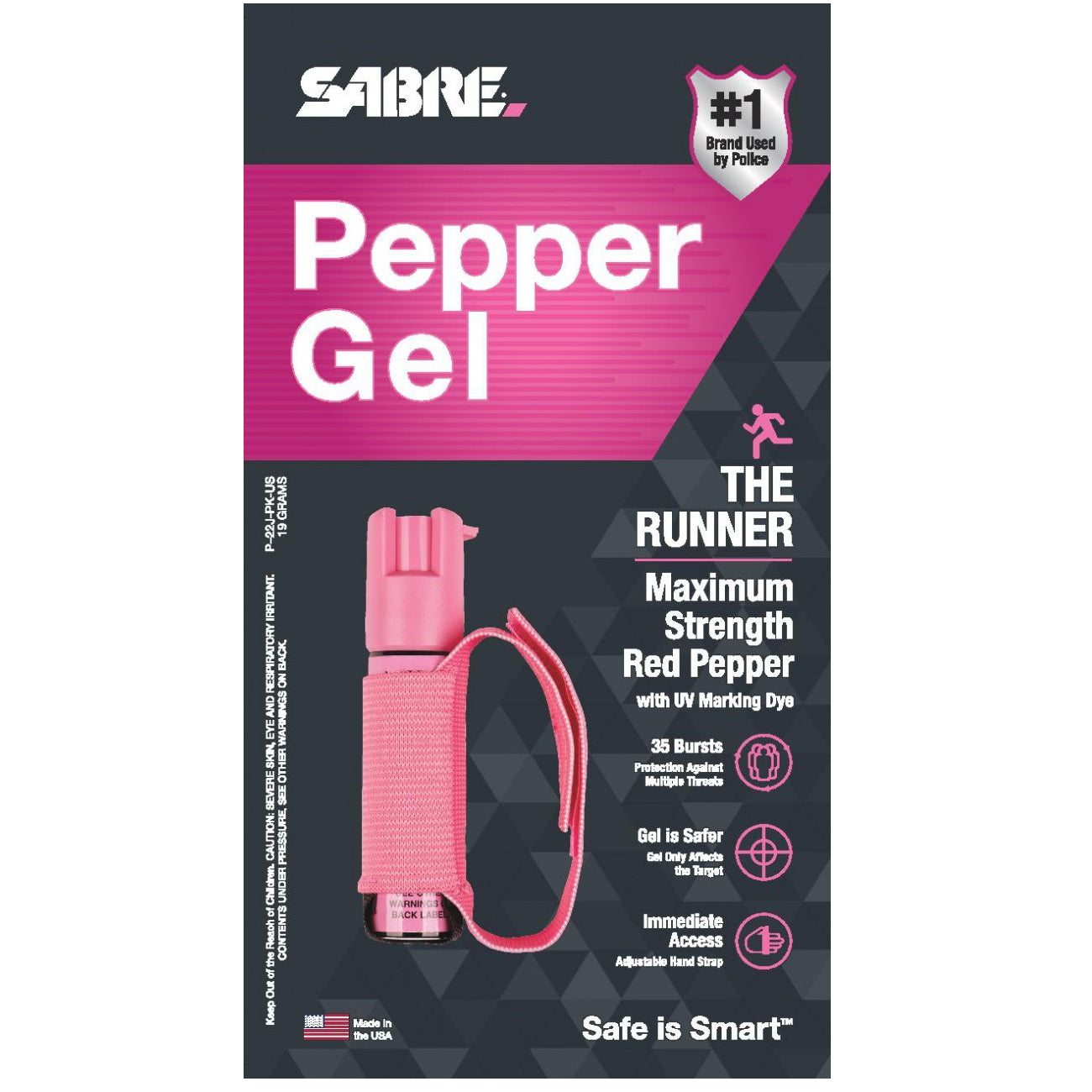 tandem sports the pink runner pepper gel