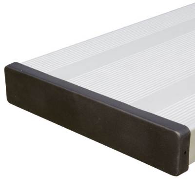 Safety End Caps for Aluminum Bleachers