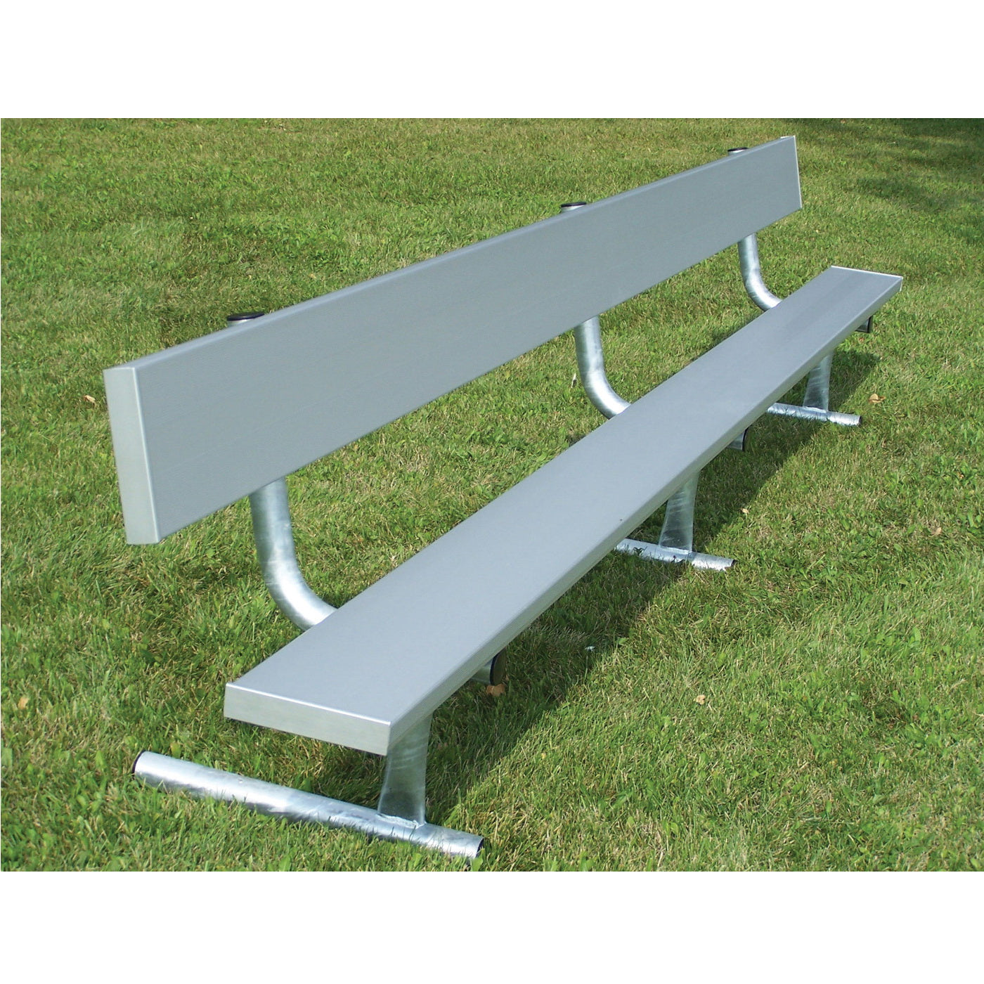 trigon sports 15 portable team bench with back