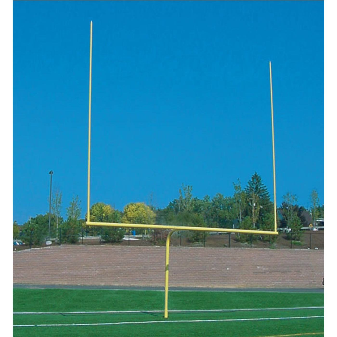 trigon sports official hs goal post yellow