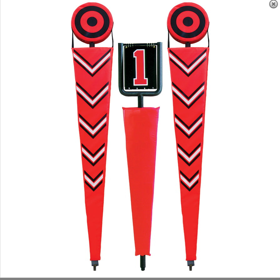 Jaypro Sports Flip Down Indicator with 8' Chain Package