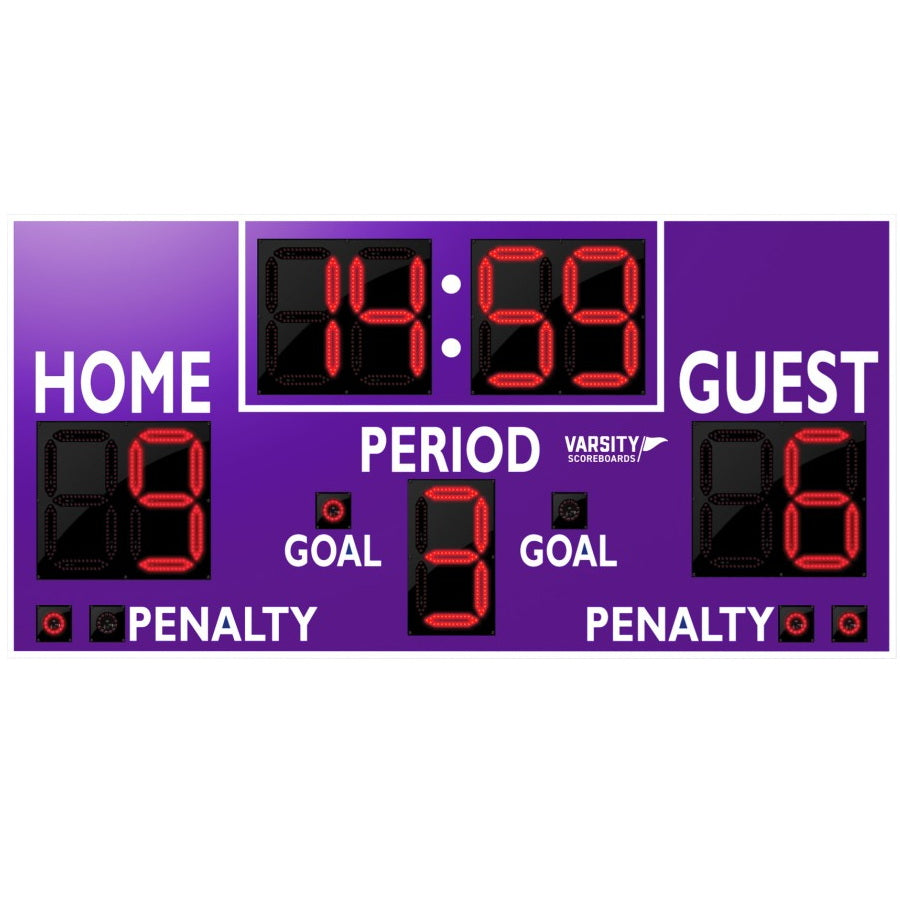varsity scoreboards model 1332 hockey lacrosse scoreboard